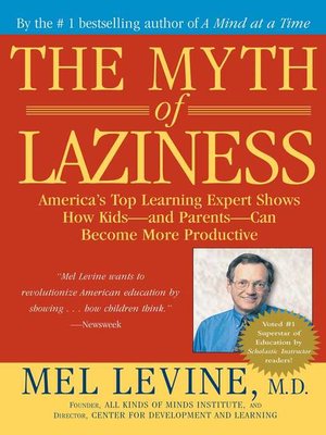 cover image of The Myth of Laziness